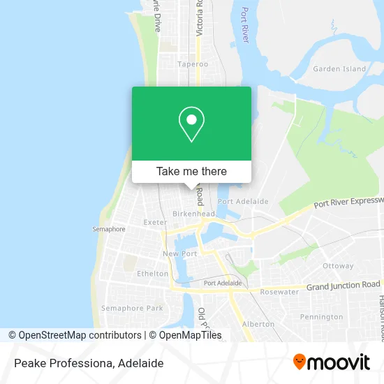 Mapa Peake Professiona