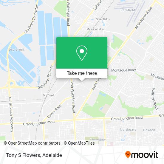 Tony S Flowers map