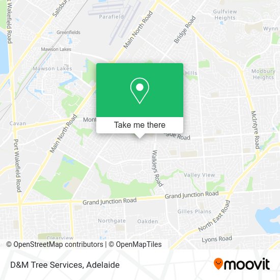 D&M Tree Services map