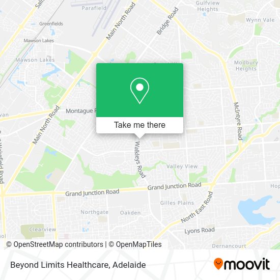 Beyond Limits Healthcare map
