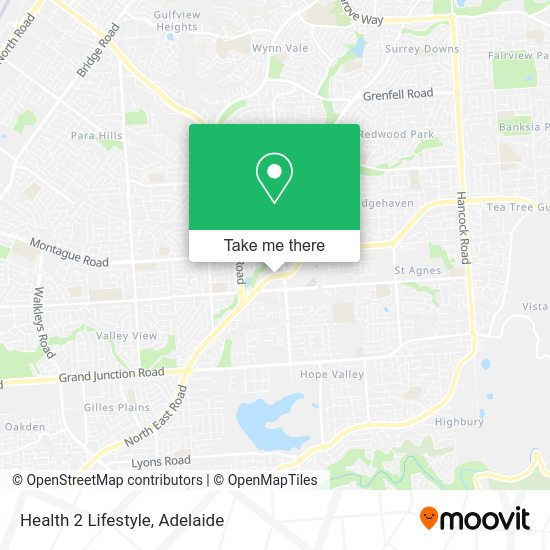 Health 2 Lifestyle map
