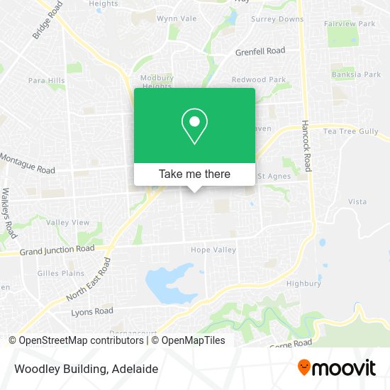 Woodley Building map
