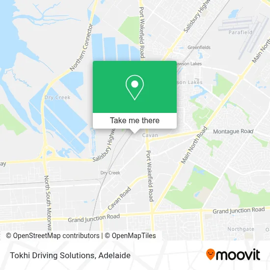 Mapa Tokhi Driving Solutions