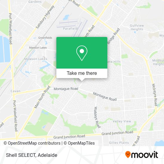 Shell SELECT map