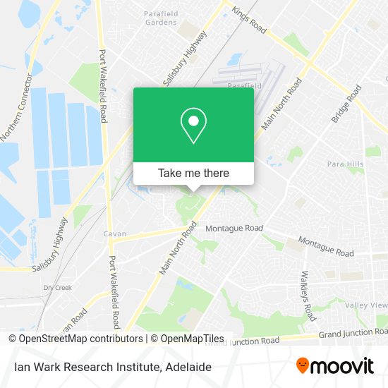 Ian Wark Research Institute map