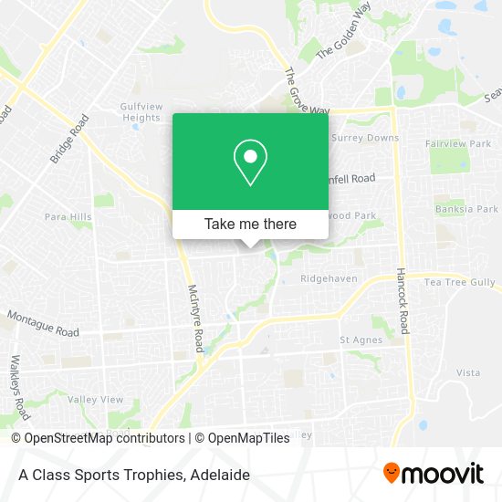 A Class Sports Trophies map