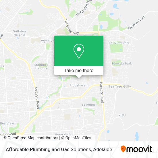 Affordable Plumbing and Gas Solutions map