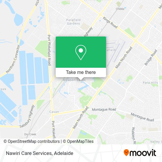 Nawiri Care Services map