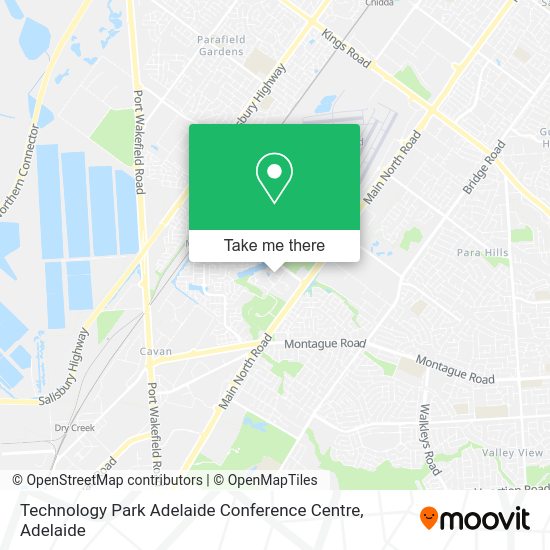 Technology Park Adelaide Conference Centre map
