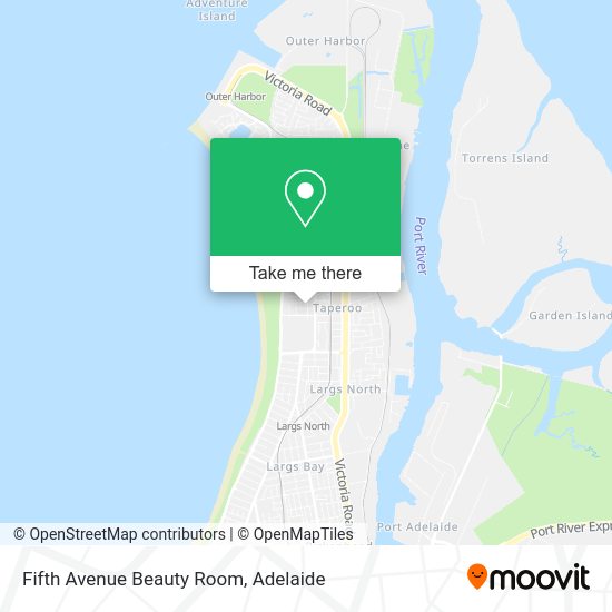 Fifth Avenue Beauty Room map