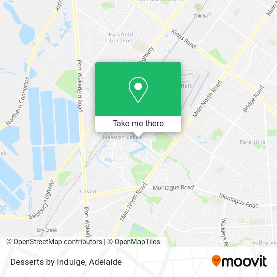 Desserts by Indulge map