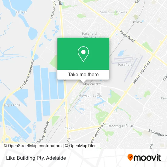 Mapa Lika Building Pty