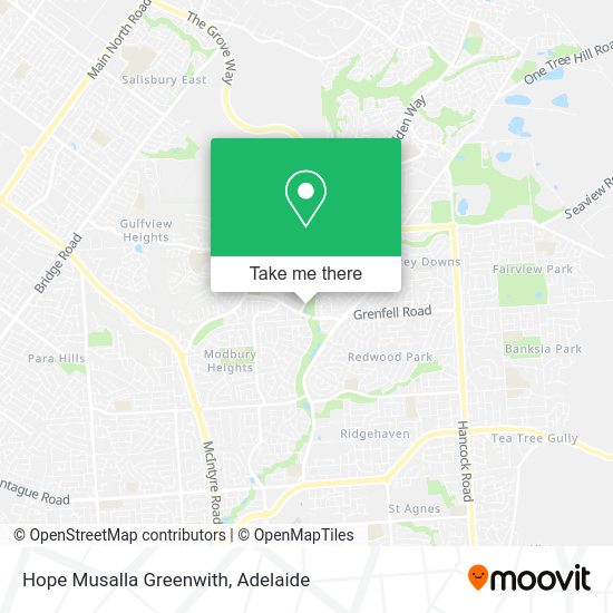 Hope Musalla Greenwith map