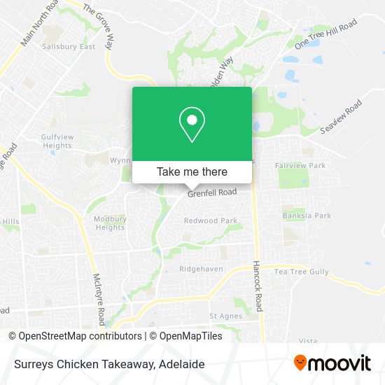 Surreys Chicken Takeaway map