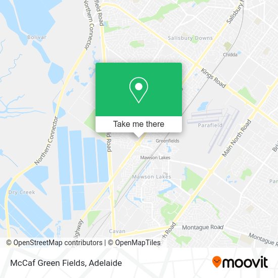 McCaf Green Fields map