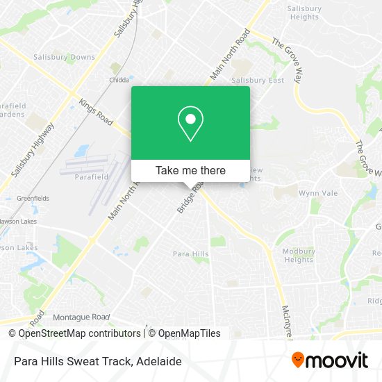 Para Hills Sweat Track map