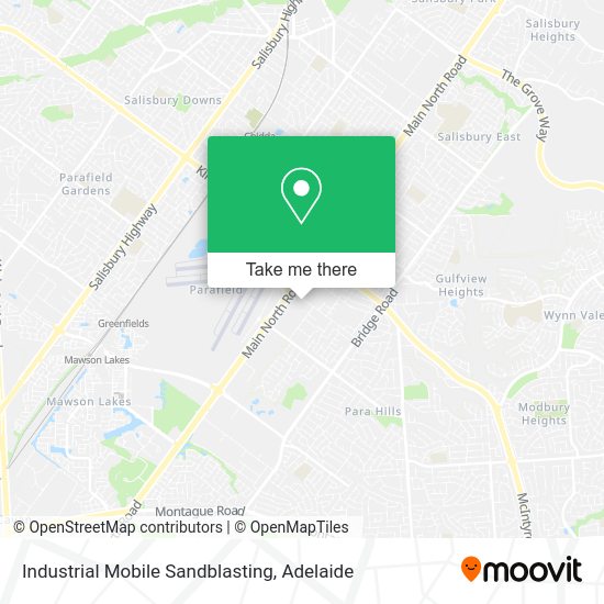 Industrial Mobile Sandblasting map