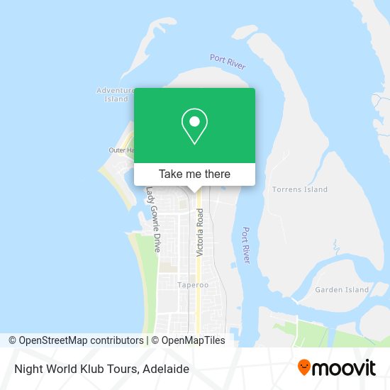 Night World Klub Tours map