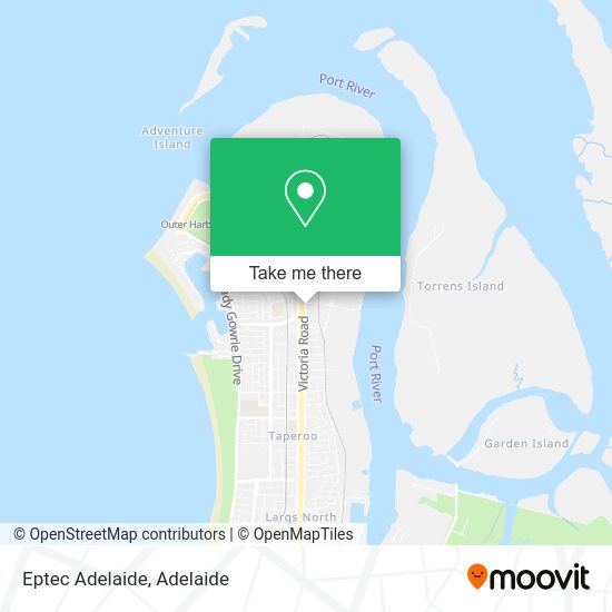 Eptec Adelaide map