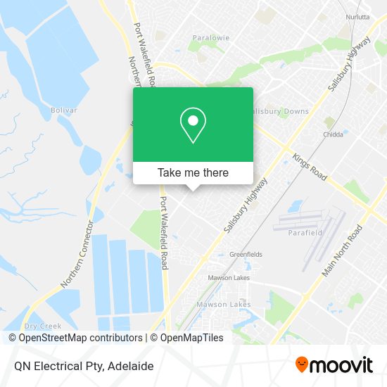 QN Electrical Pty map