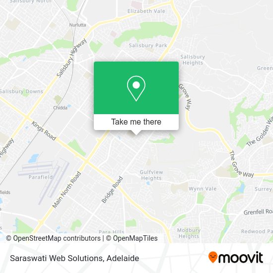 Saraswati Web Solutions map
