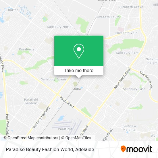 Paradise Beauty Fashion World map