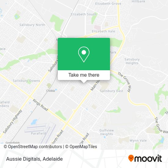 Aussie Digitals map