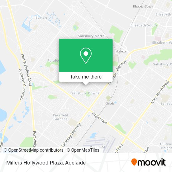 Millers Hollywood Plaza map