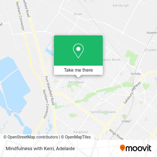 Mindfulness with Kerri map