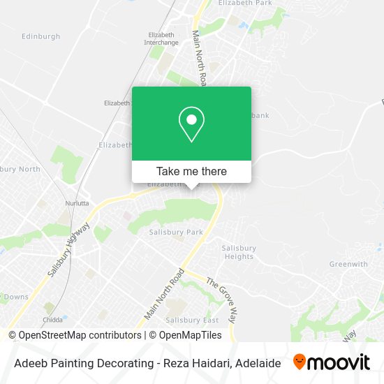 Adeeb Painting Decorating - Reza Haidari map