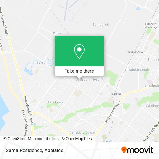 Sama Residence map