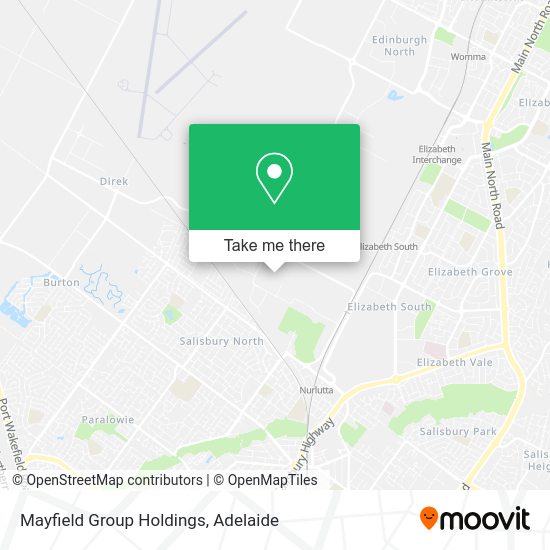 Mayfield Group Holdings map