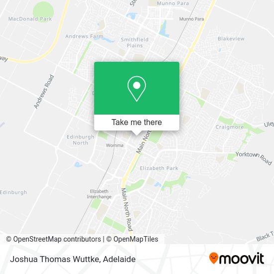 Joshua Thomas Wuttke map