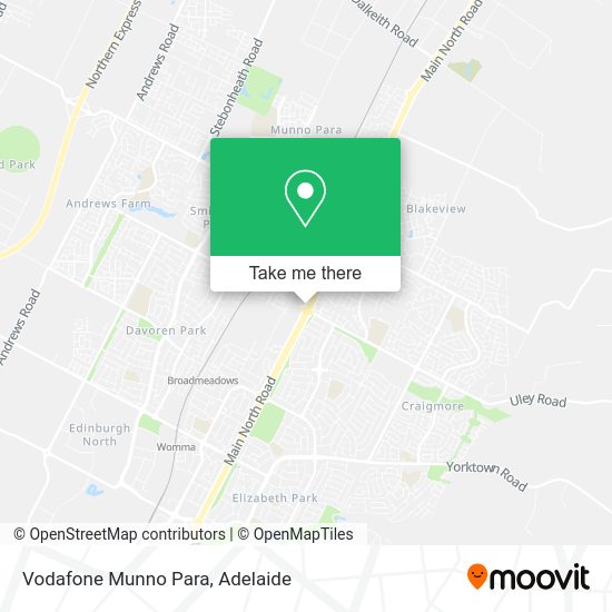 Vodafone Munno Para map