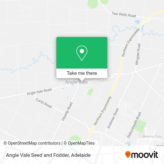 Angle Vale Seed and Fodder map