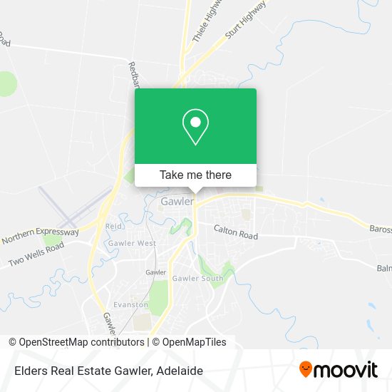 Elders Real Estate Gawler map
