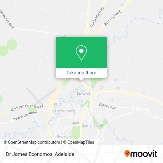 Dr James Economos map
