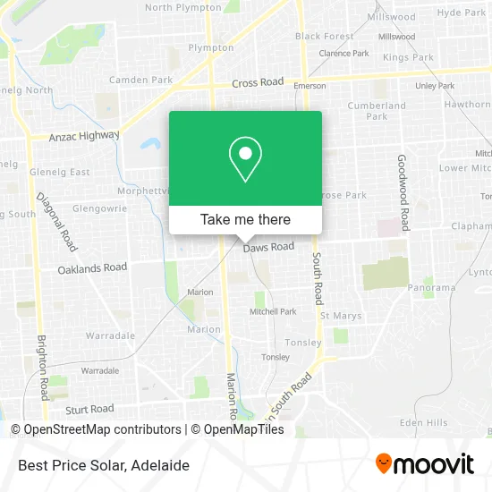 Mapa Best Price Solar