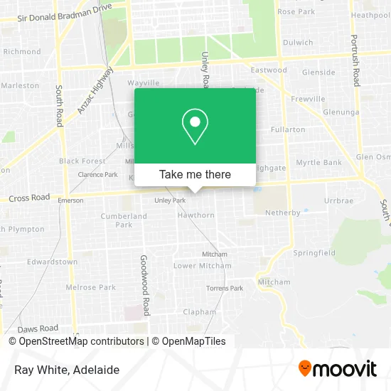 Mapa Ray White