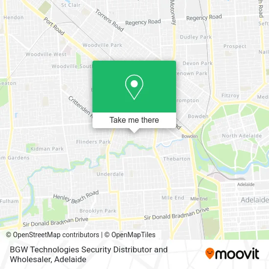 Mapa BGW Technologies Security Distributor and Wholesaler