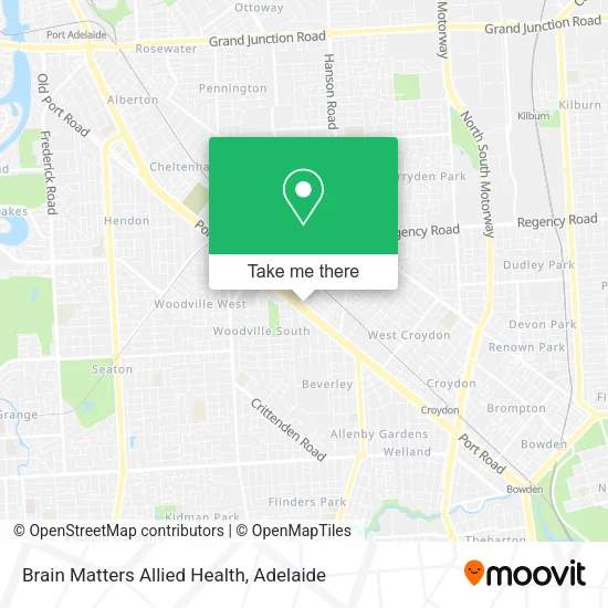 Mapa Brain Matters Allied Health