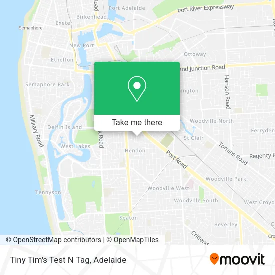 Mapa Tiny Tim's Test N Tag