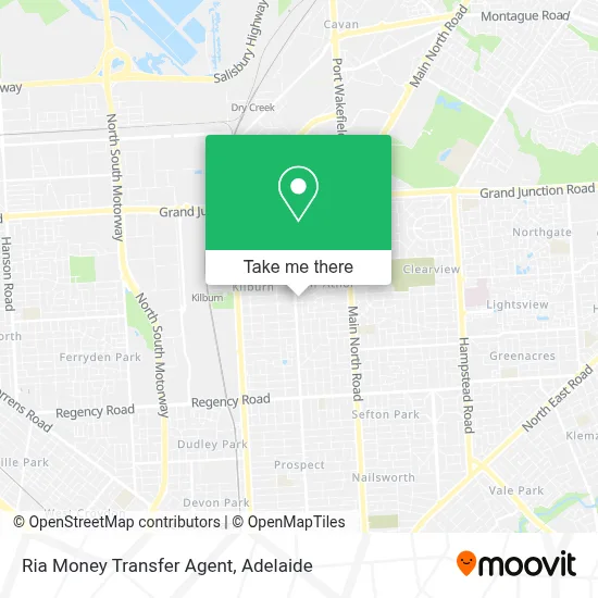 Mapa Ria Money Transfer Agent