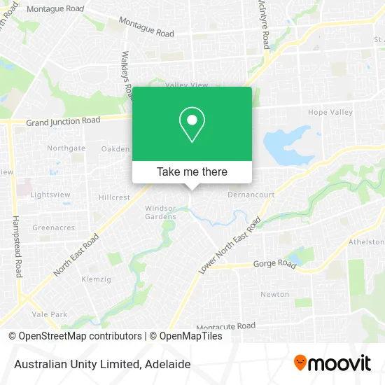 Mapa Australian Unity Limited