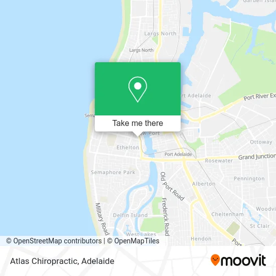 Mapa Atlas Chiropractic