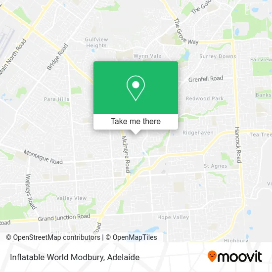 Mapa Inflatable World Modbury