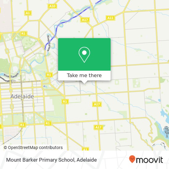 Mount Barker Primary School map