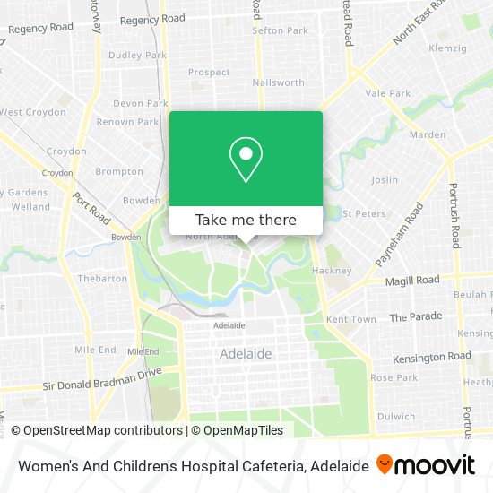 Women's And Children's Hospital Cafeteria map