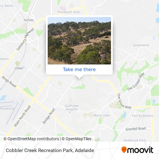 Cobbler Creek Recreation Park map
