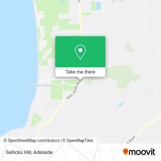 Sellicks Hill map
